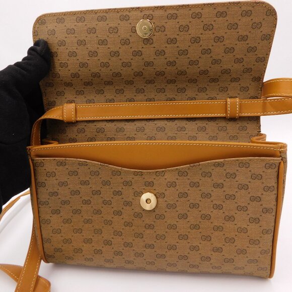 Gucci Vintage Micro GG Supreme Shoulder Bag | Coated Canvas | Authentic | Fair - Picture 8 of 15